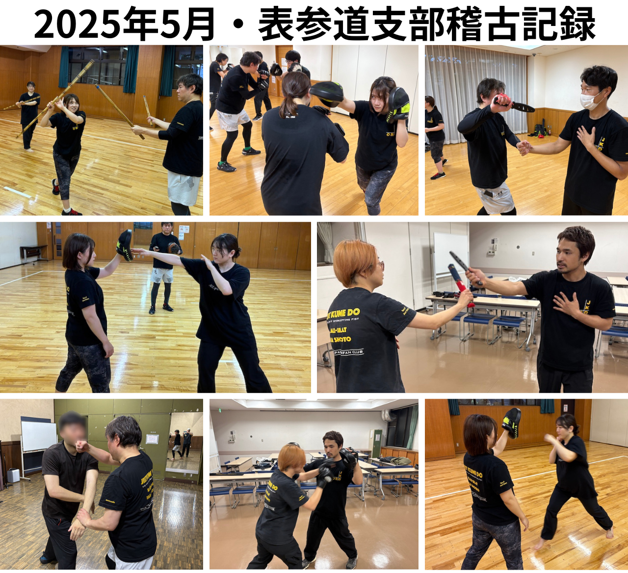 IUMA日本振藩國術館/日本ジュンファンクラブ/表参道支部5月の稽古記録-1